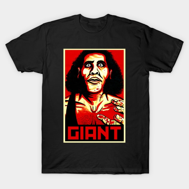 The Giant Has a Posse T-Shirt by aparttimeturtle